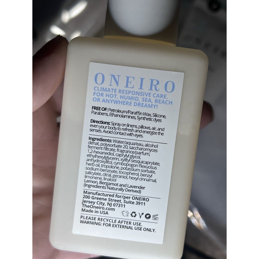 ONEIRO Sunchasers Body Wash & Multi Mist Set – Lemon Bergamot Lavender Hydrate - Picture 3 of 7